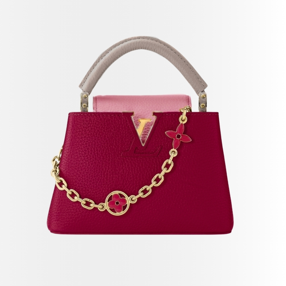 Louis Vuitton Capucines BB Pink 27Cm M20845