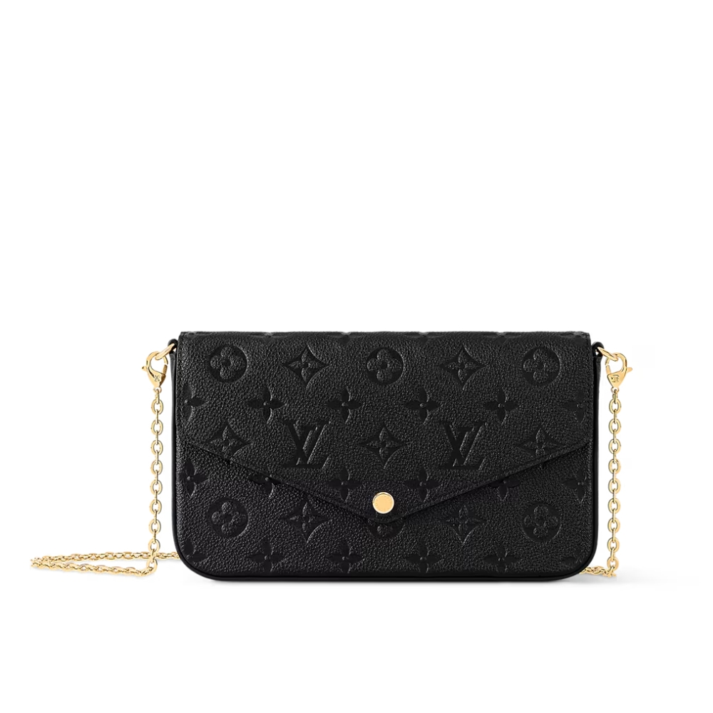 Louis Vuitton Félicie Pochette Black 21Cm M82477