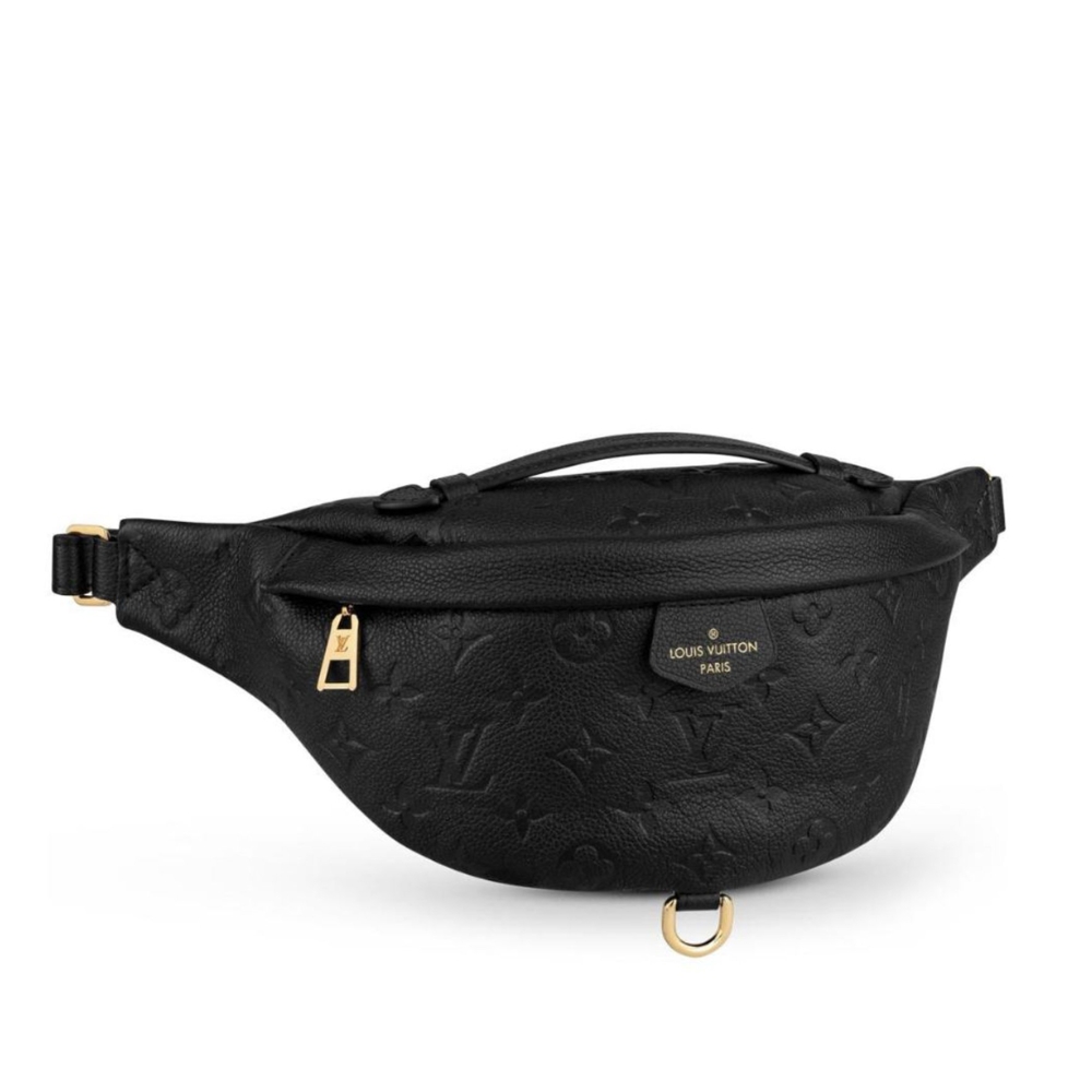 Louis Vuitton Monogram Empreinte Bumbag Black 37Cm M44812