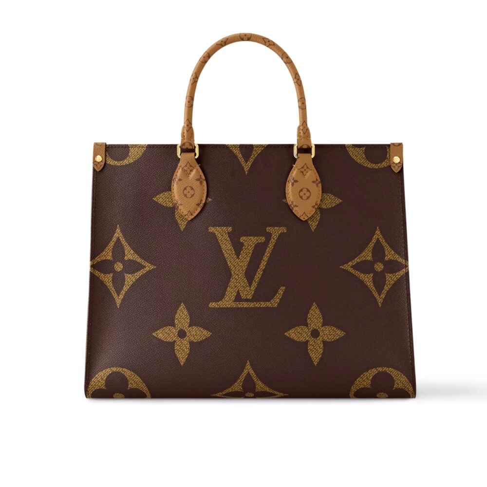 Louis Vuitton Onthego MM Monogram Canvas Brown 35Cm M45321