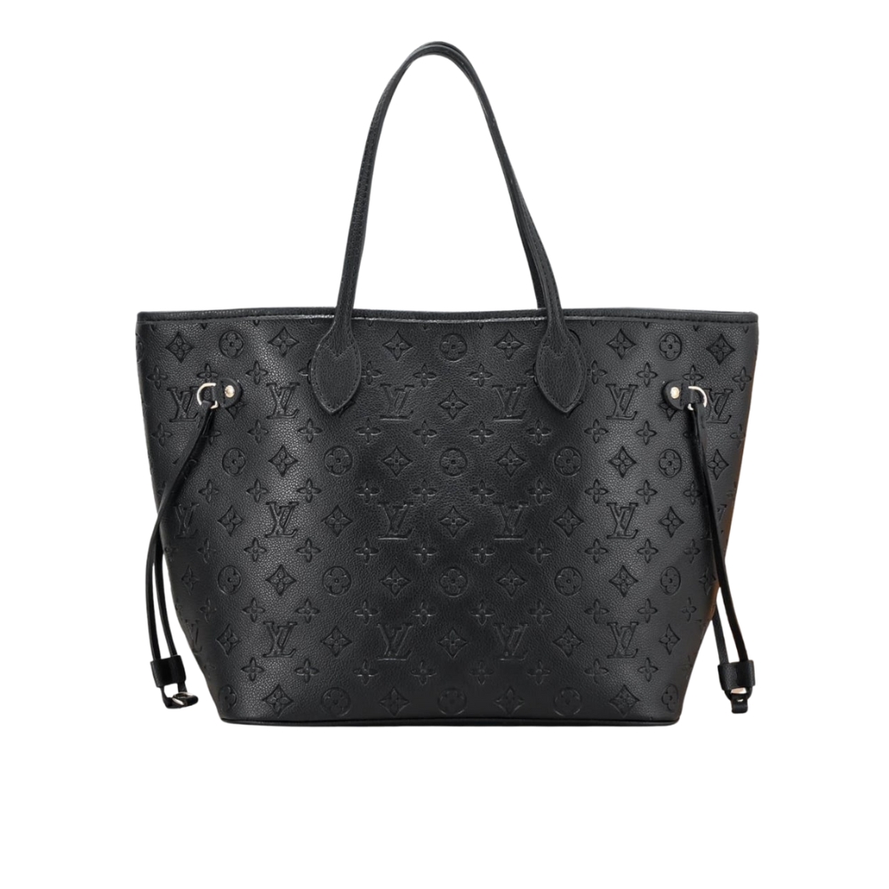Louis Vuitton Neverful MM Monogram Empreinte Black 31Cm