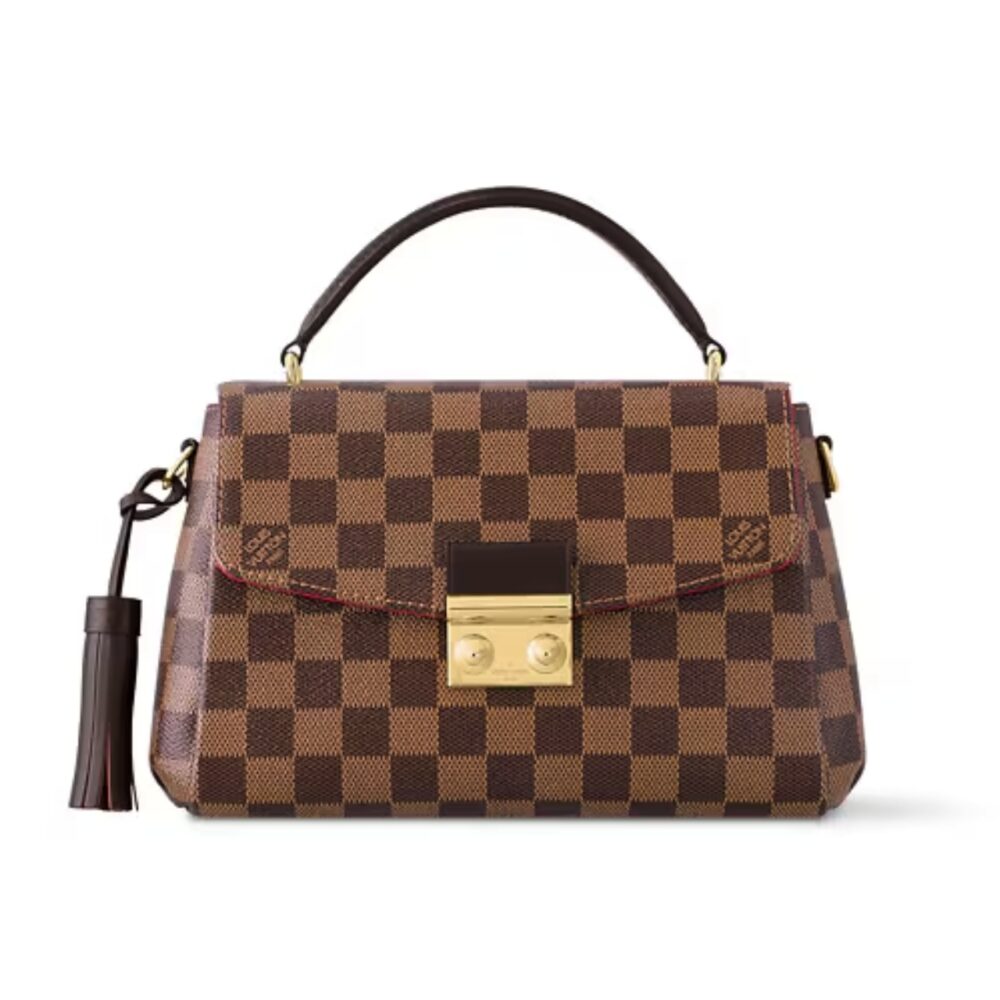 Louis Vuitton Damier Ebene Croisette 25Cm N53000