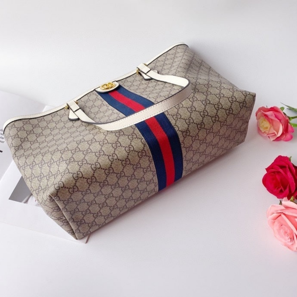 Gucci Ophidia Large GG Tote Bag Beige Ebony 38Cm 631685 96IWB 9794 - Image 7