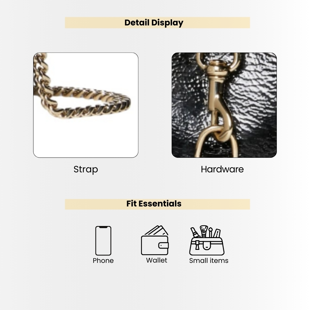 Gucci Jackie Notte Mini Shoulder Bag Black 19Cm 782889 0P50G 1000 - Image 4