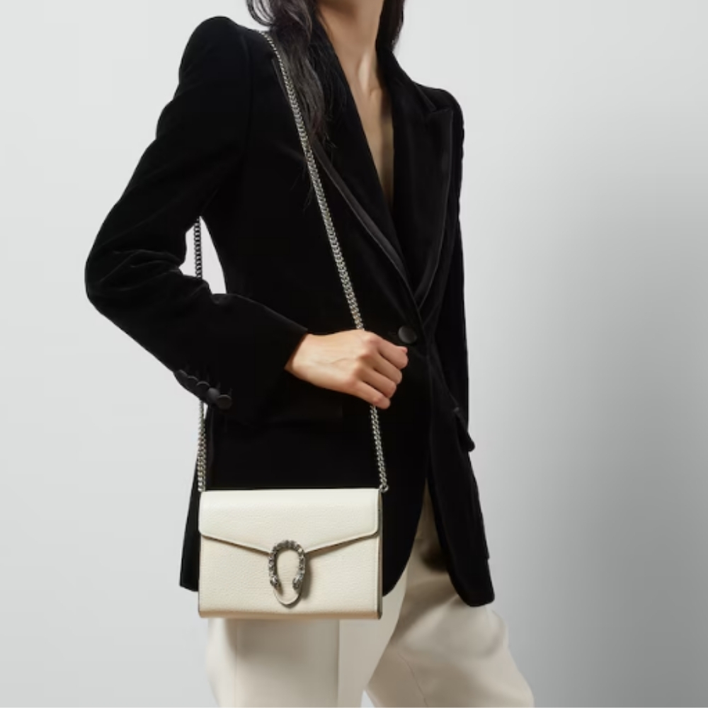 Gucci Dionysus Mini Chain Bag White 20Cm 401231 CAOGM 9174 - Image 2