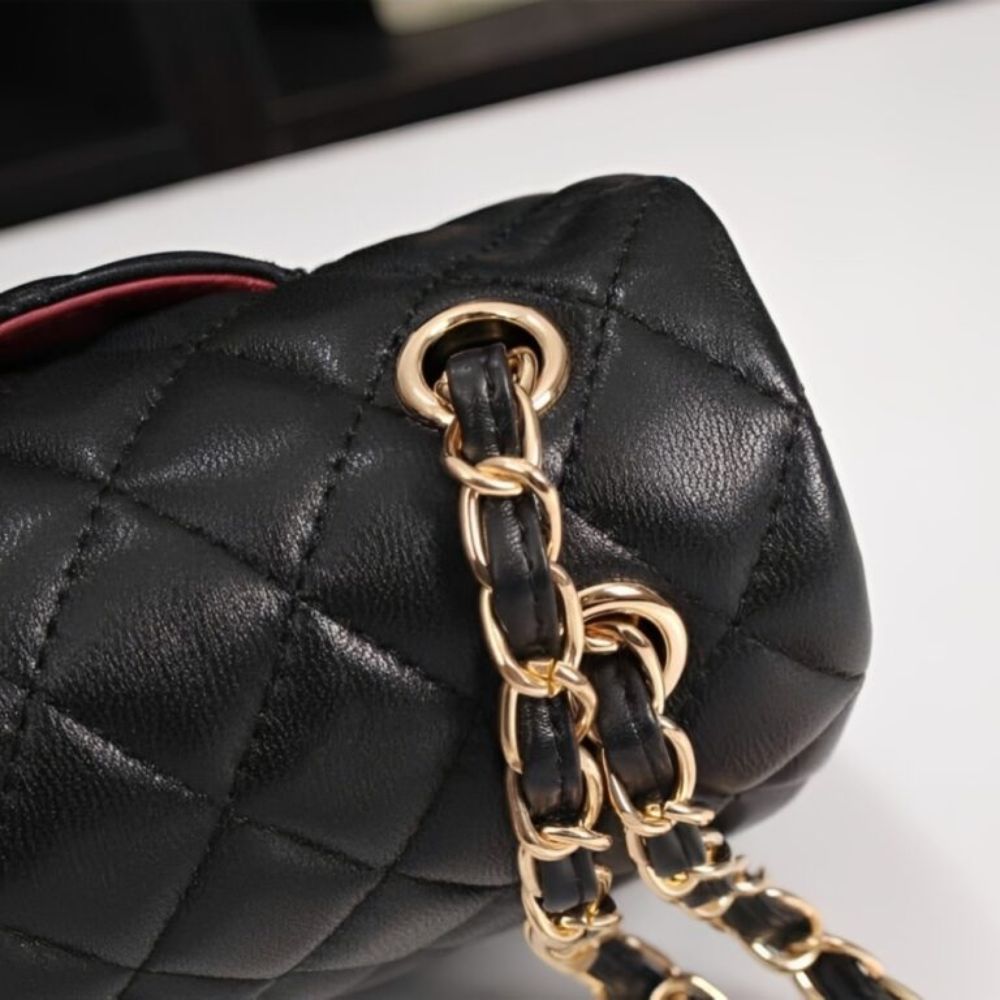 Chanel Classic Medium Handbag Black 25Cm - Image 12