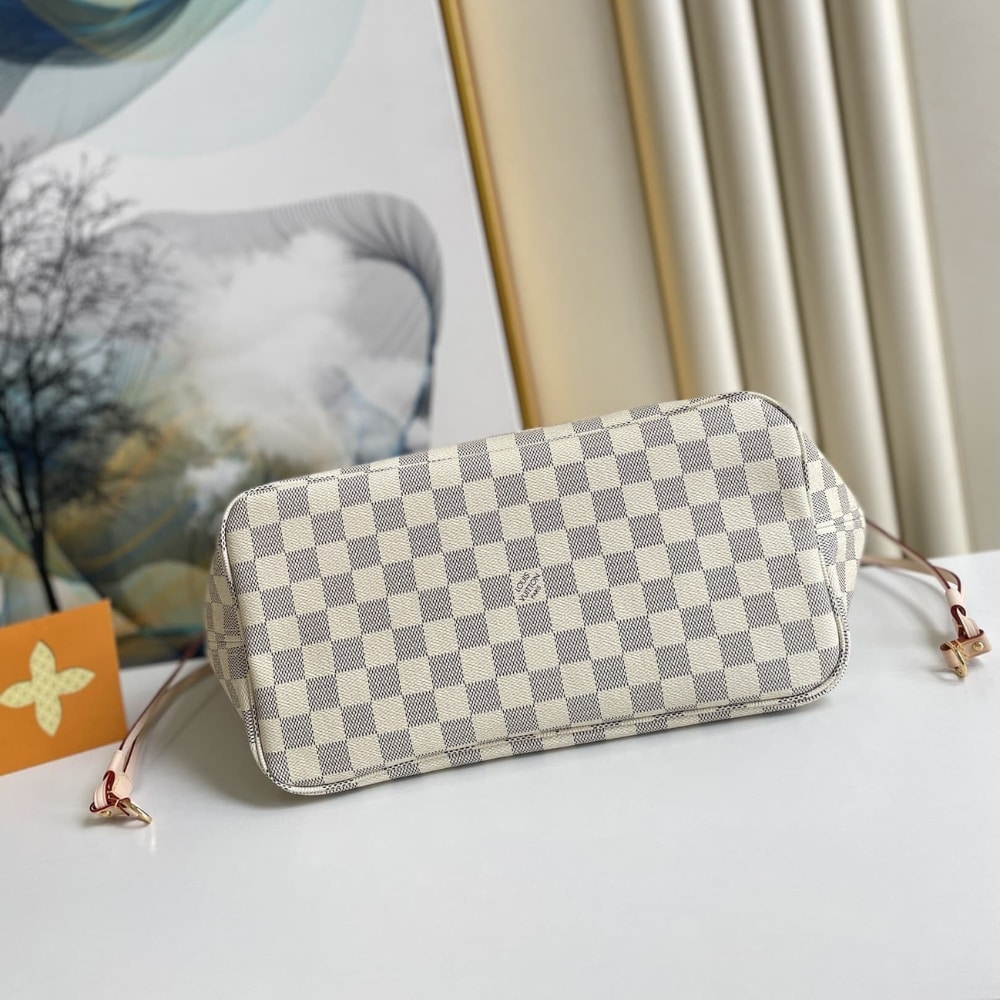 Louis Vuitton Neverfull GM Damier Azur Beige 39Cm N40602 - Image 11
