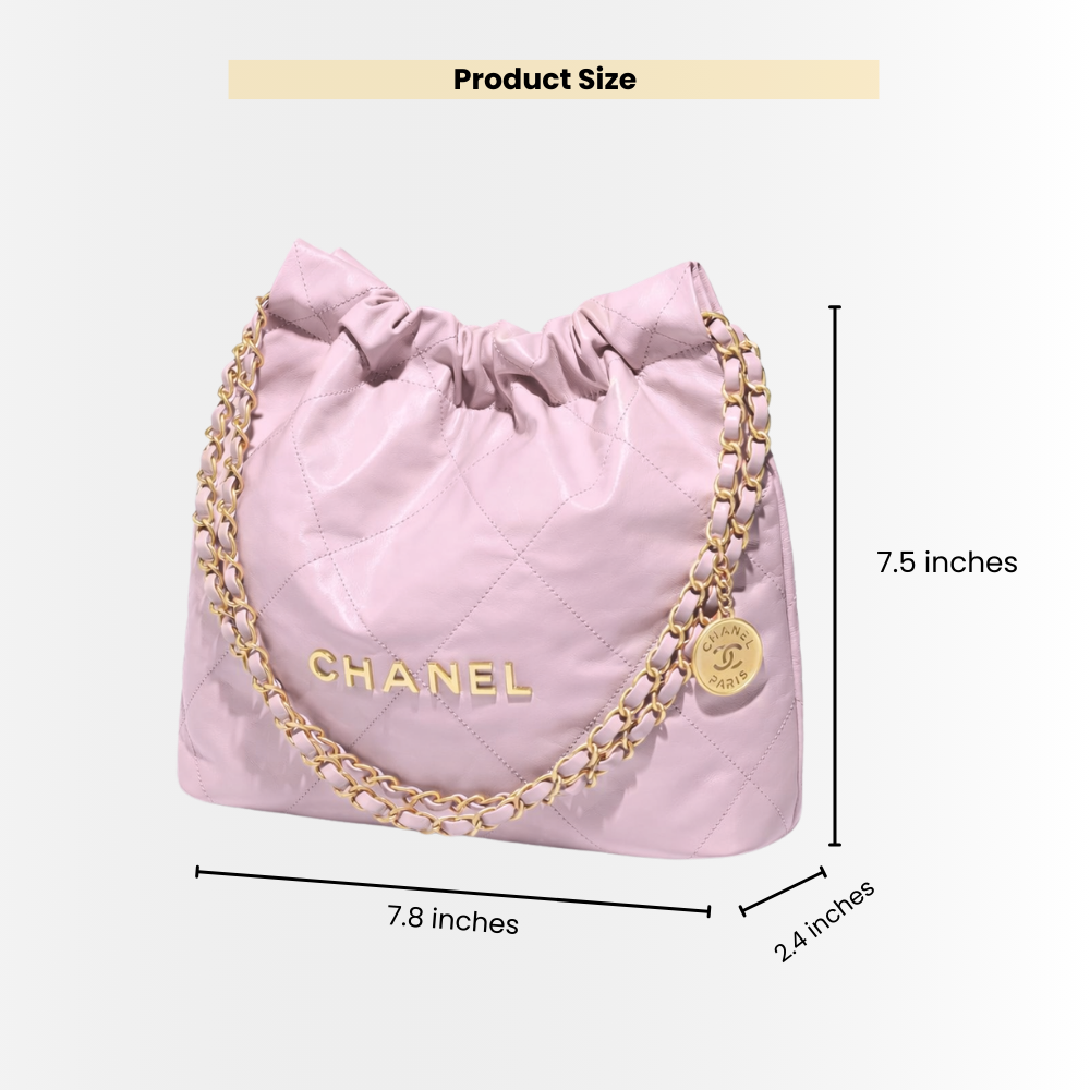 Chanel 22 Mini Handbag Purple 22Cm - Image 3