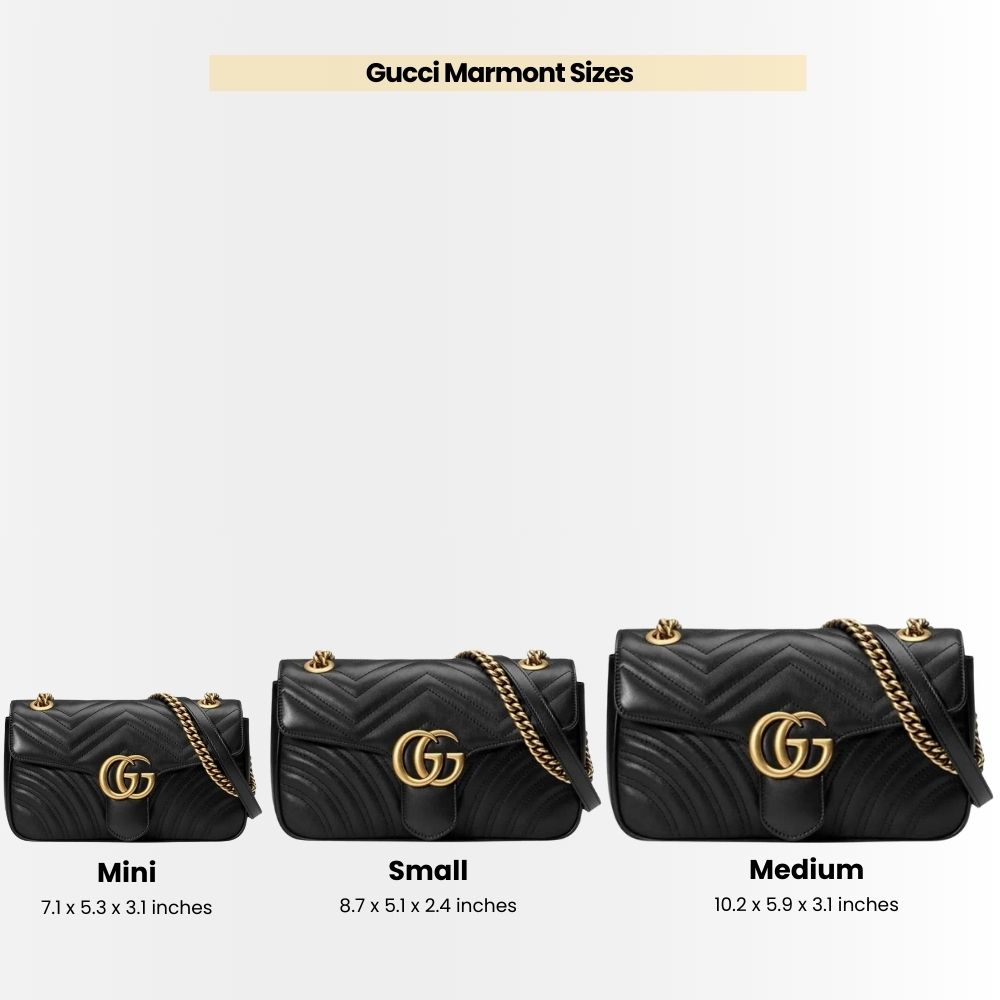 Gucci GG Marmont Mini Shoulder Bag Black 18Cm 739682 AABZC 6832 - Image 13