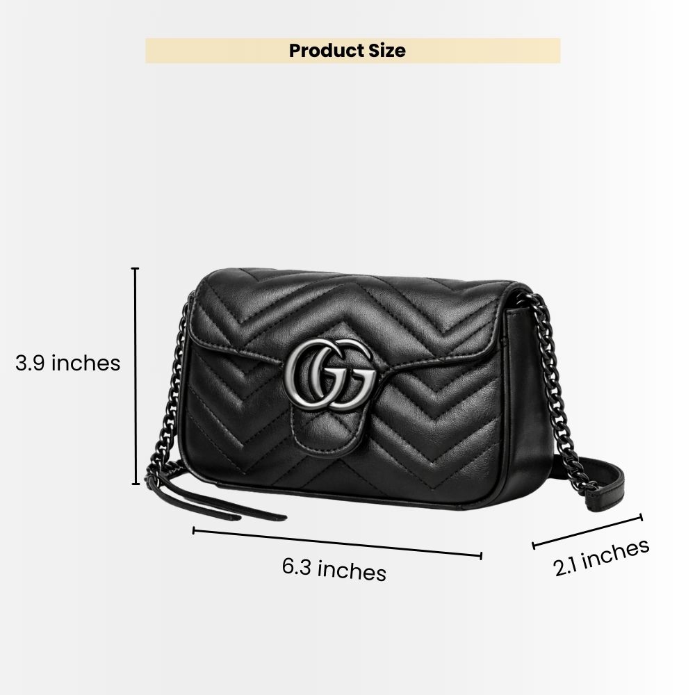 Gucci GG Marmont Mini Belt Bag Black 16Cm 699757 UM8KV 1000 - Image 3