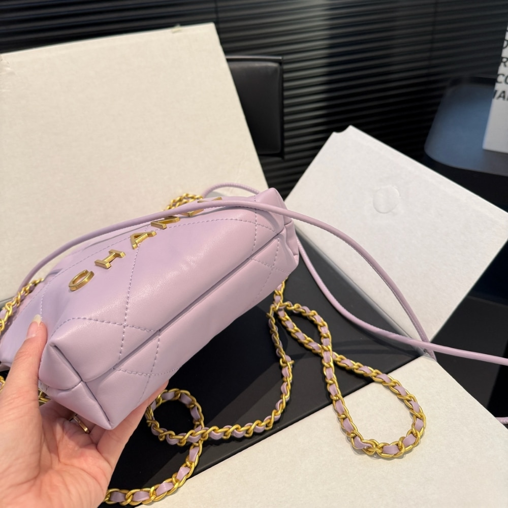 Chanel 22 Mini Handbag Purple 22Cm - Image 10