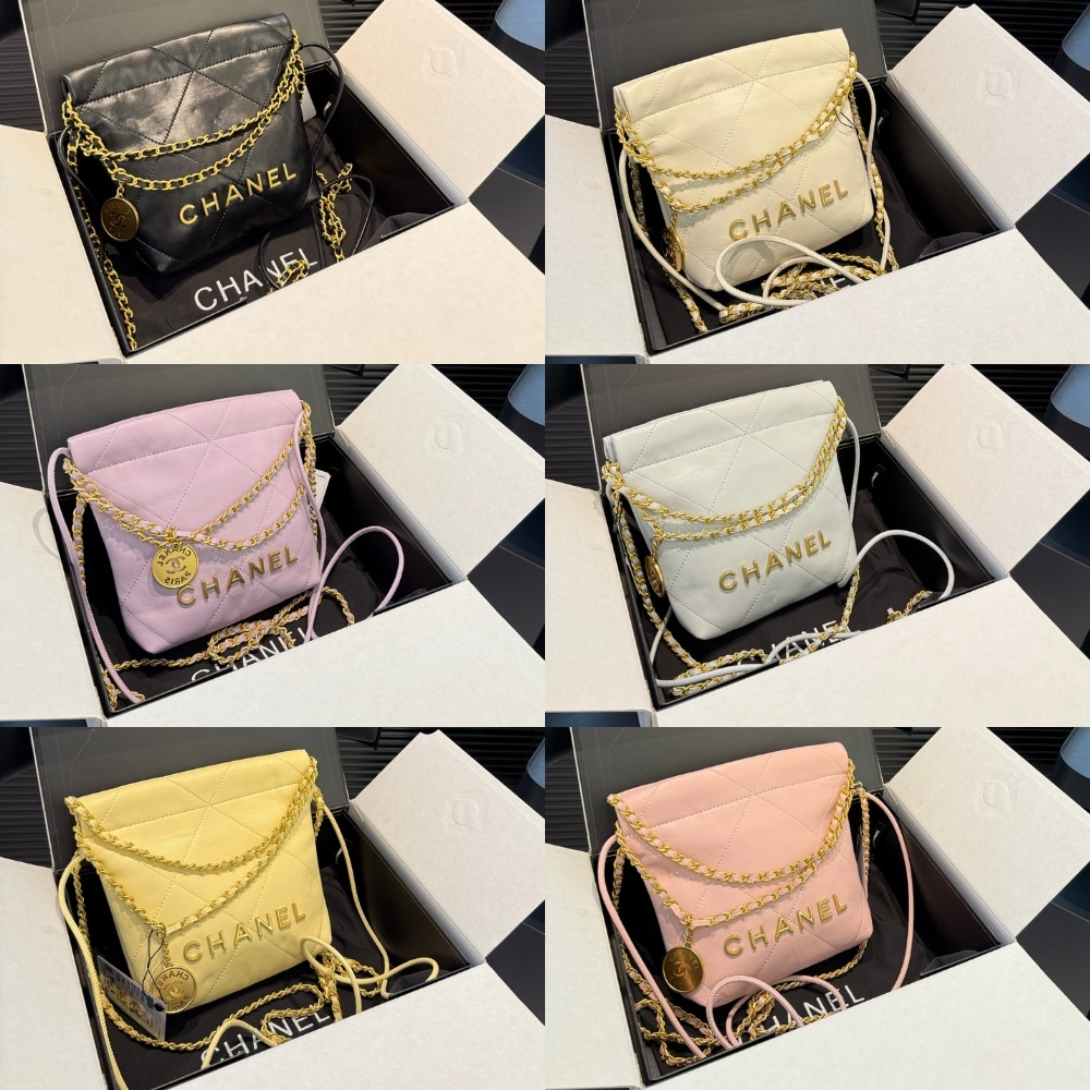 Chanel 22 Mini Handbag Purple 22Cm - Image 13