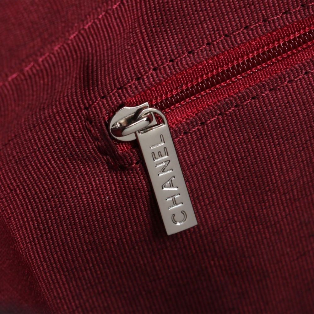 Chanel Cambon Line Large Tote Bag In Black 41Cm A25169 - Image 9