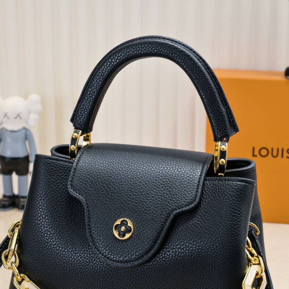 Louis Vuitton Capucines BB Black 27Cm - Image 11