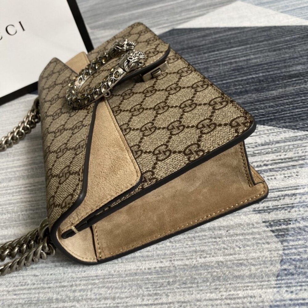 Gucci Dionysus Small Shoulder Beige Bag 25Cm 499623 92TJN 8660 - Image 10