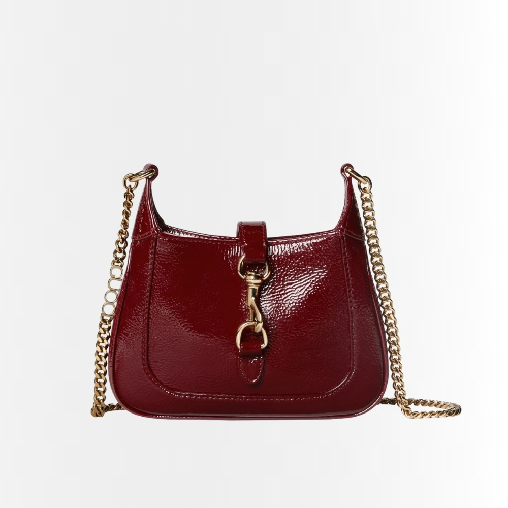 Gucci Jackie Notte Mini Bag Rosso Ancora Red 19Cm 782889 0P50G 6207