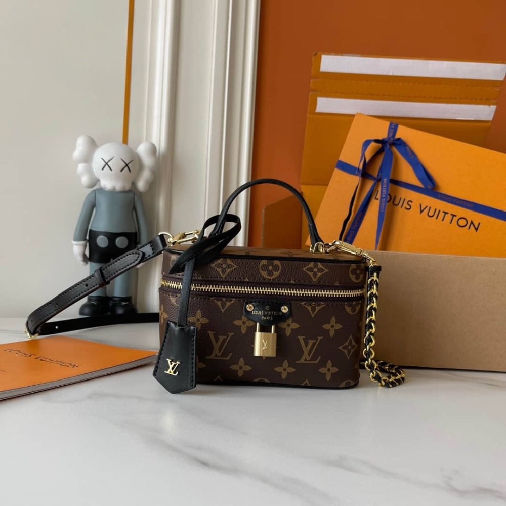 Louis Vuitton Vanity PM Monogram Brown 19Cm M47128 - Image 5