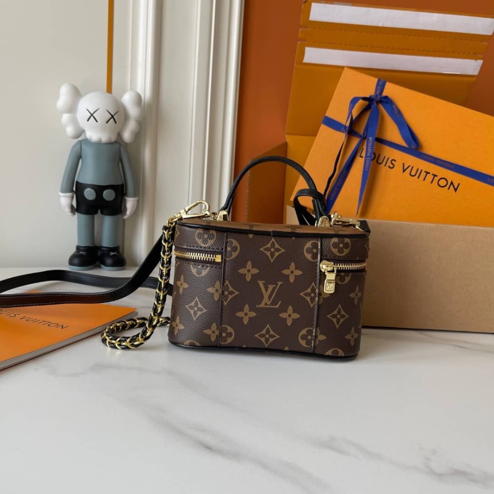 Louis Vuitton Vanity PM Monogram Brown 19Cm M47128 - Image 8