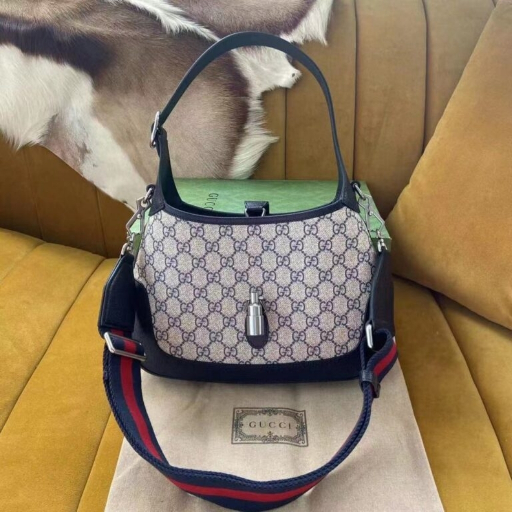 Gucci Jackie 1961 Medium Shoulder Bag And Beige 28Cm 678843 96IWN 4076 - Image 5