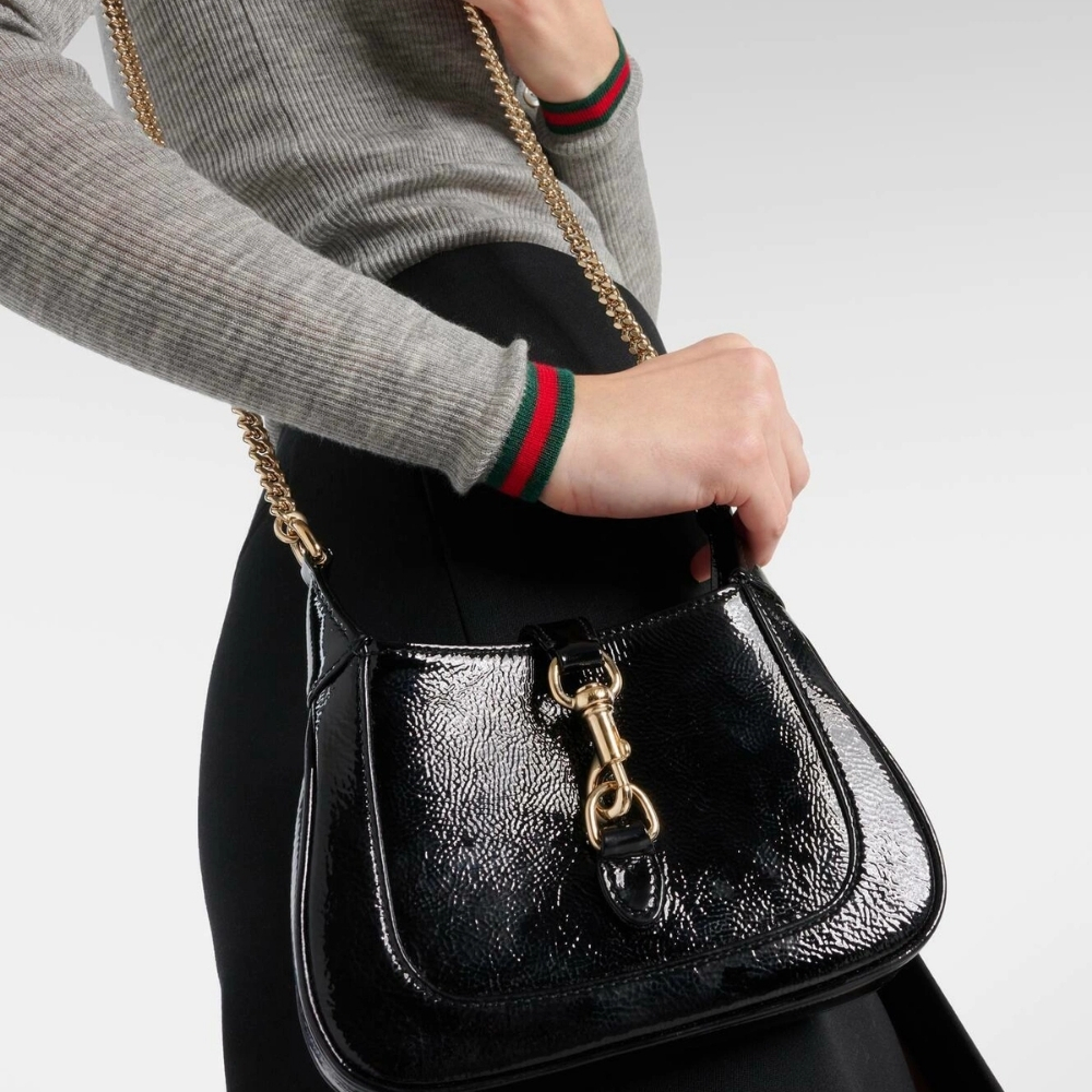 Gucci Jackie Notte Mini Shoulder Bag Black 19Cm 782889 0P50G 1000 - Image 2