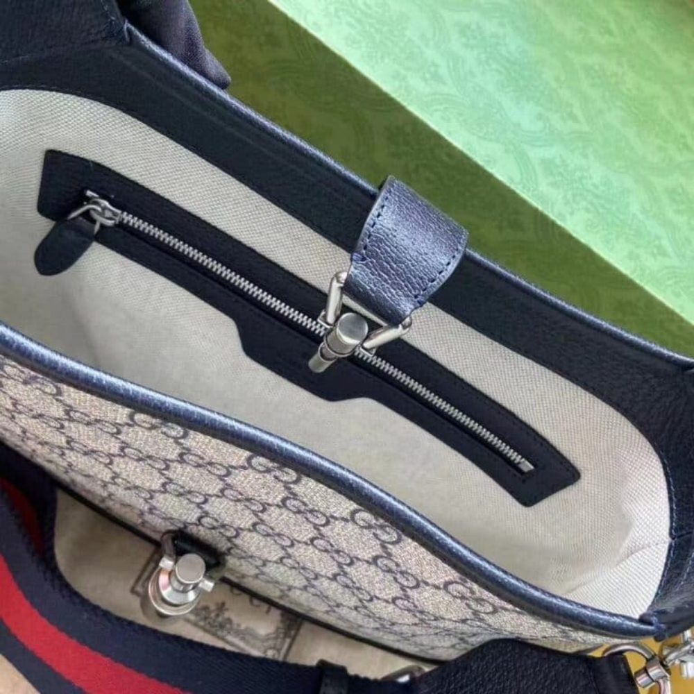 Gucci Jackie 1961 Medium Shoulder Bag And Beige 28Cm 678843 96IWN 4076 - Image 9