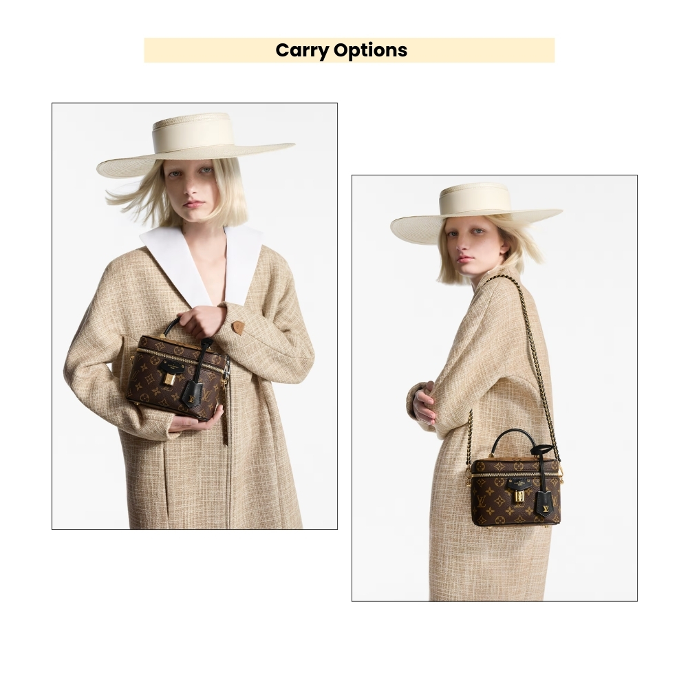 Louis Vuitton Vanity PM Monogram Brown 19Cm M47128 - Image 11