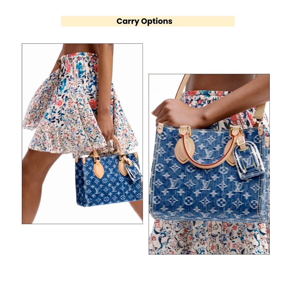 Louis Vuitton Onthego PM Denim Blue 25Cm M14633 - Image 11