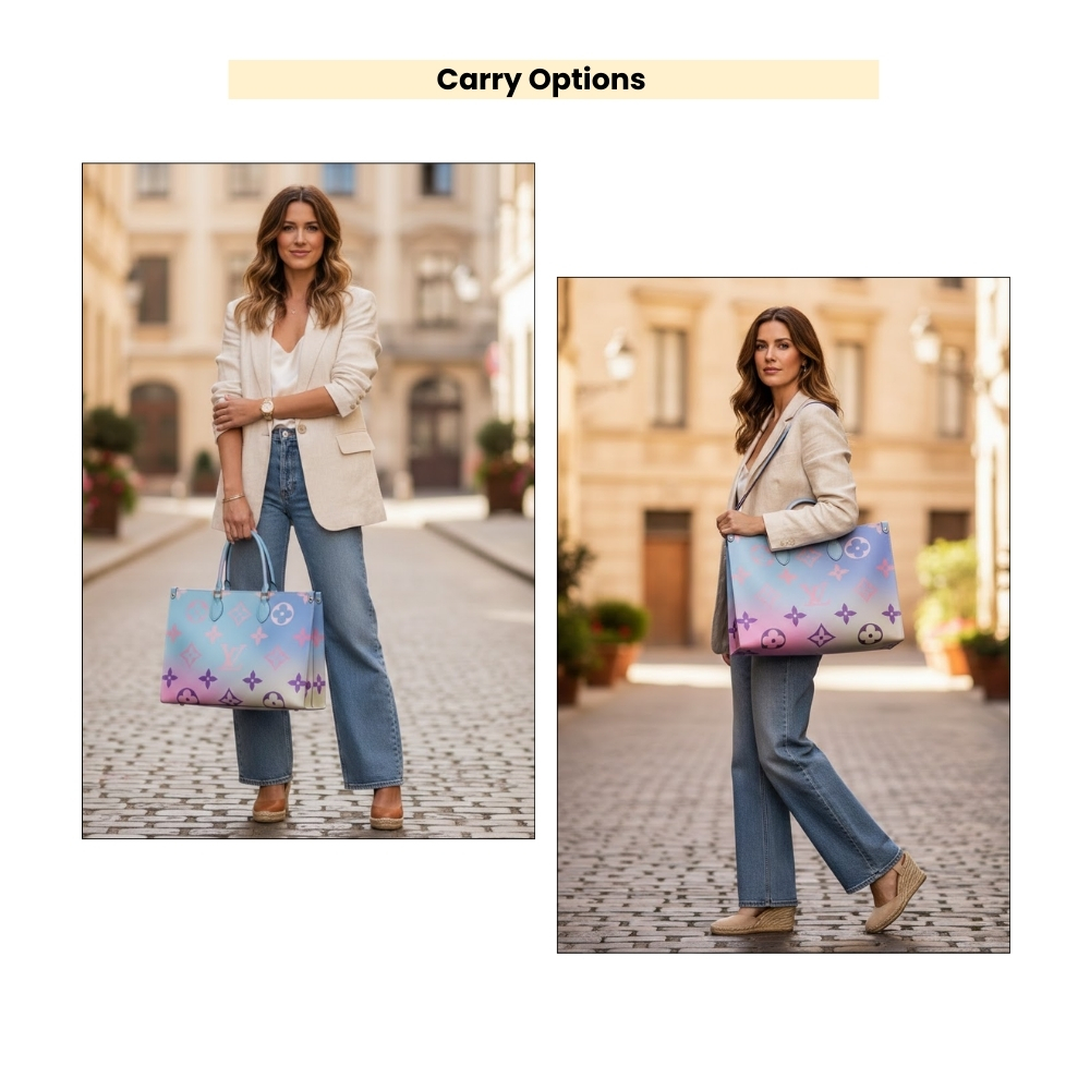 Louis Vuitton Onthego GM Sunrise Pastel 41Cm M46076 - Image 8