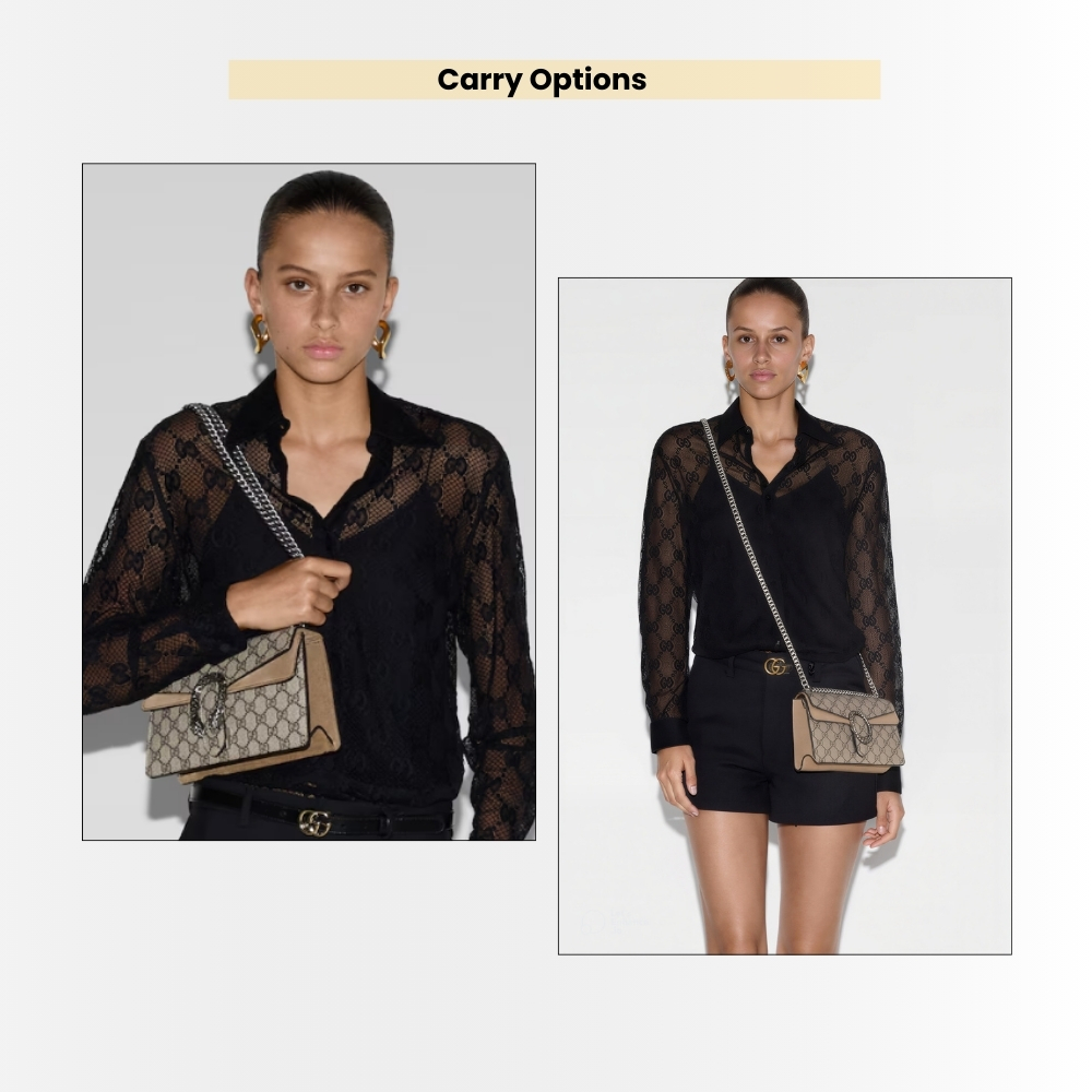 Gucci Dionysus Small Shoulder Beige Bag 25Cm 499623 92TJN 8660 - Image 12