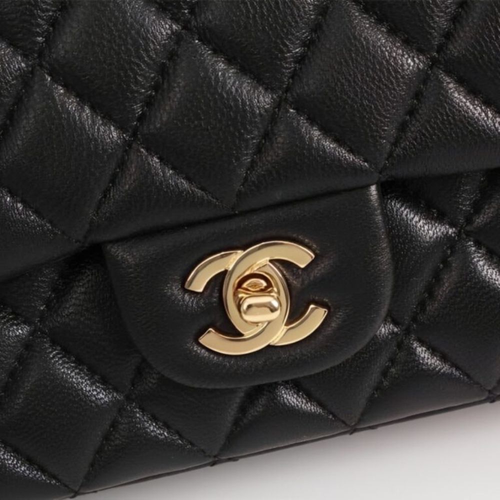 Chanel Classic Medium Handbag Black 25Cm - Image 11