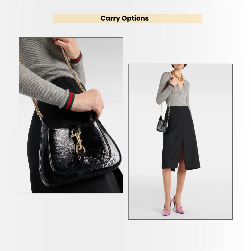 Gucci Jackie Notte Mini Shoulder Bag Black 19Cm 782889 0P50G 1000 - Image 9