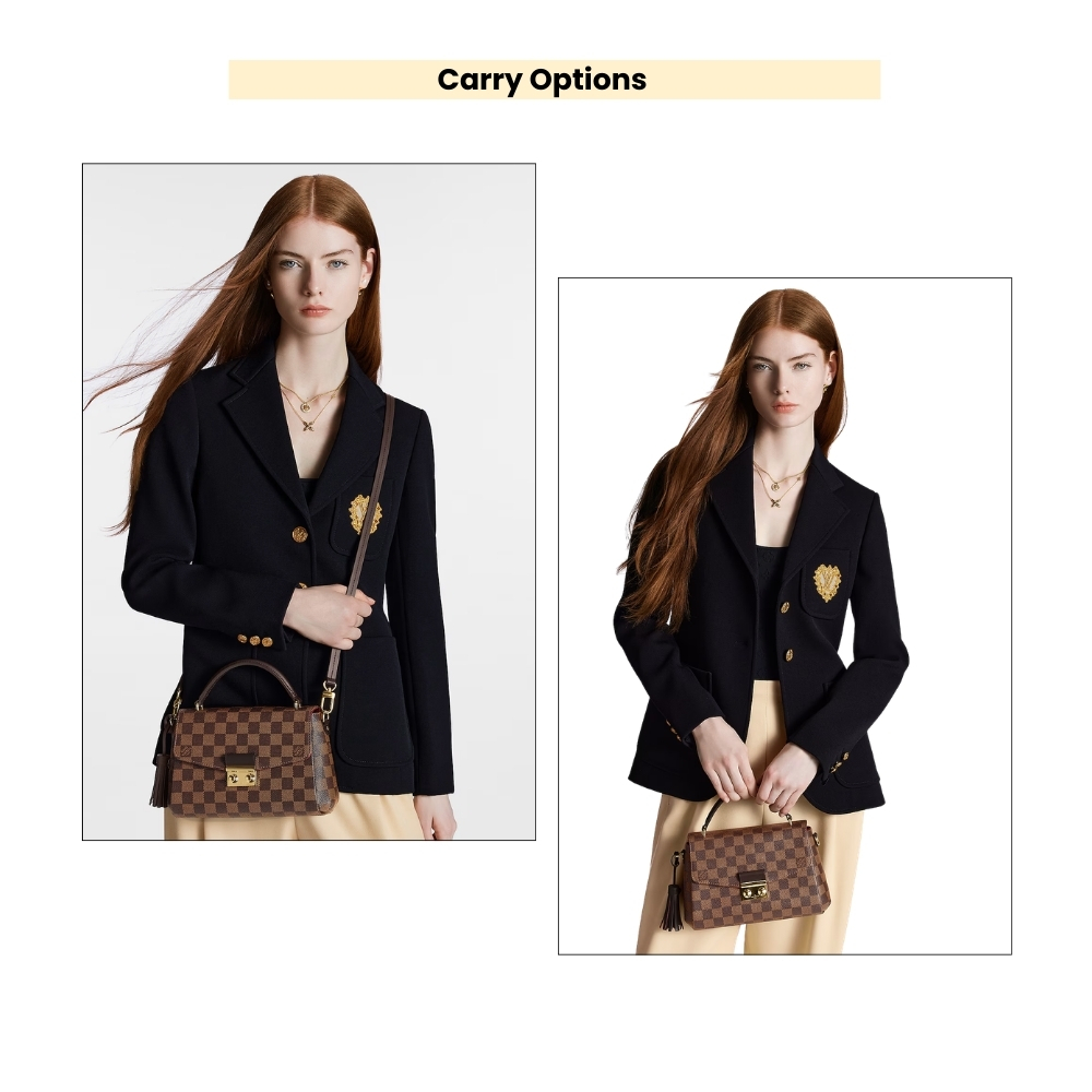 Louis Vuitton Croisette Damier Ebene 25Cm N53000 - Image 12