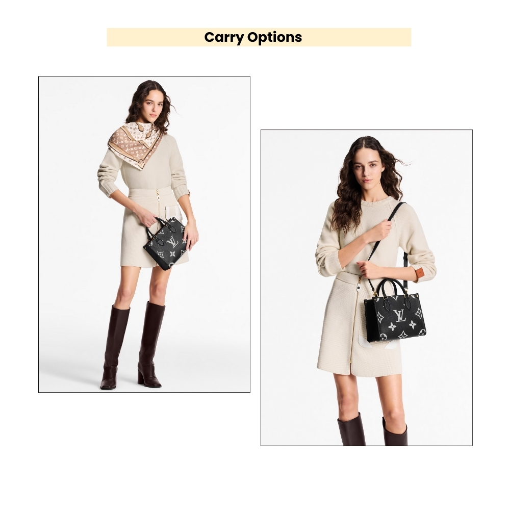 Louis Vuitton Onthego PM Black 25Cm M45659 - Image 10