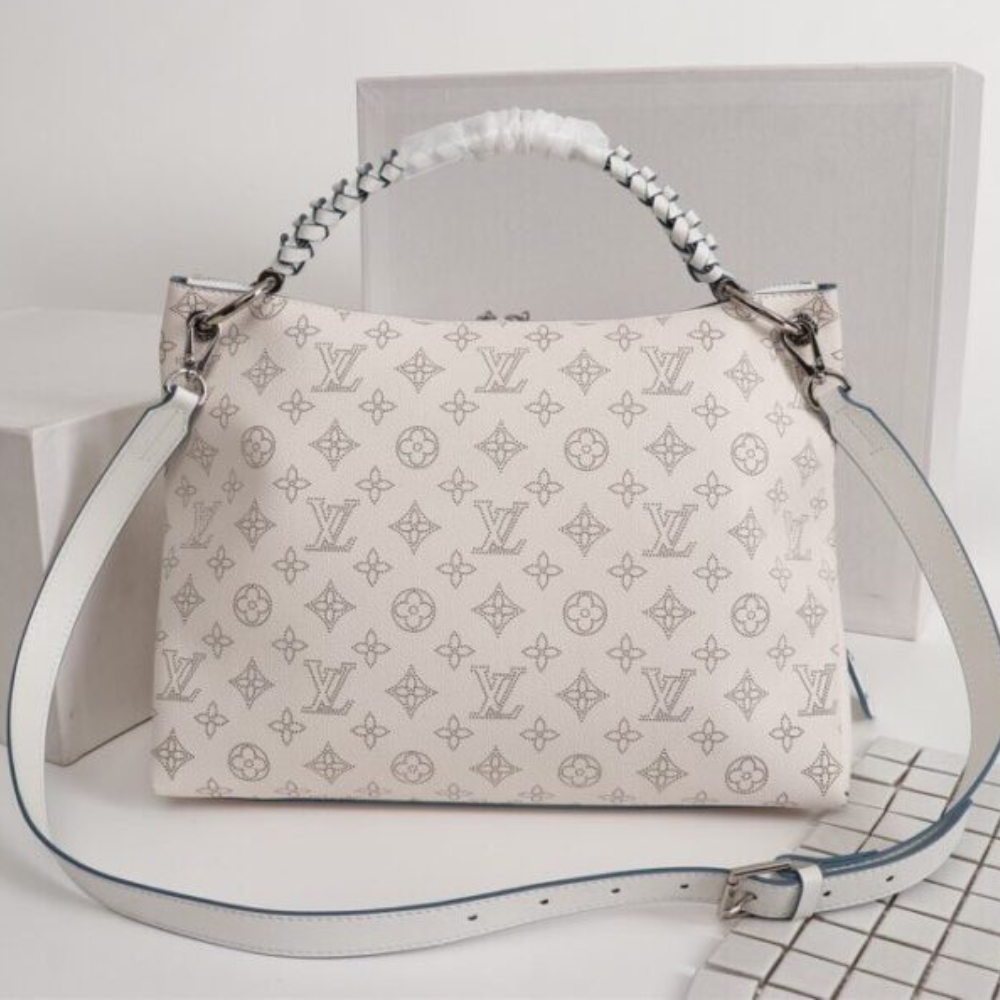 Louis Vuitton Beaubourg Hobo MM White 32Cm M56201 - Image 7