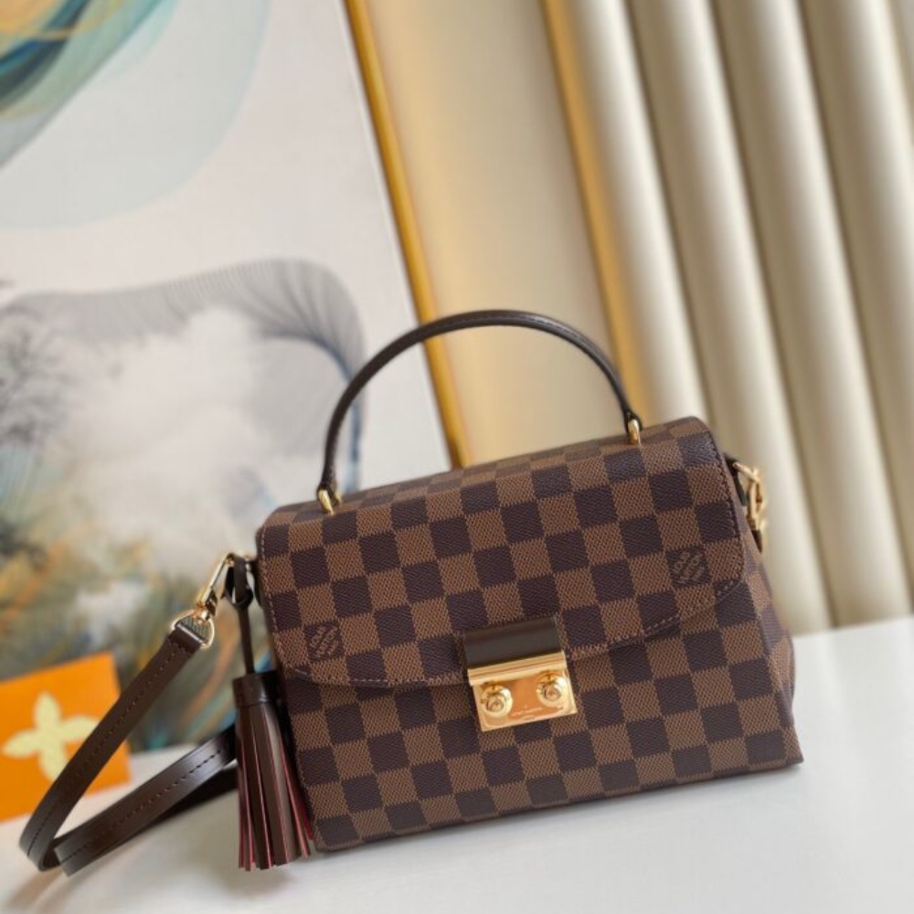 Louis Vuitton Croisette Damier Ebene 25Cm N53000 - Image 5
