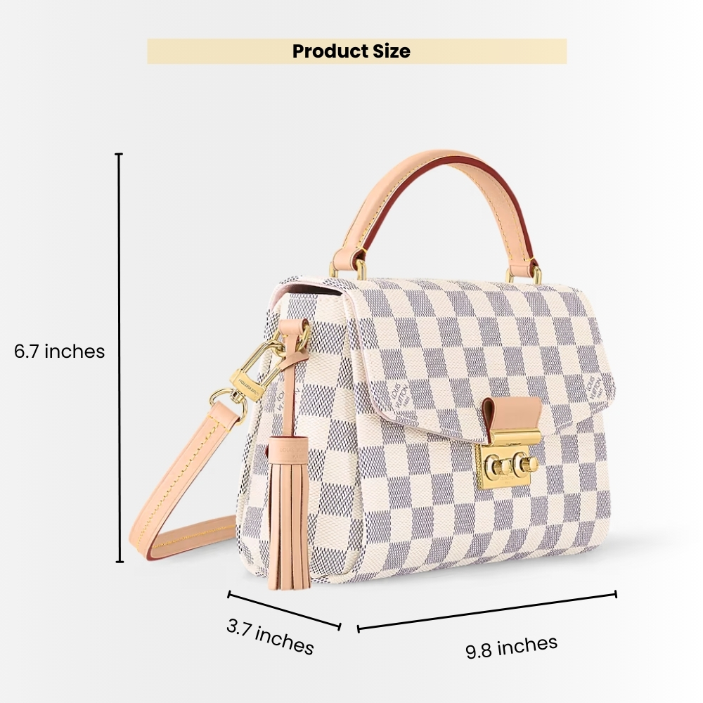 Louis Vuitton Croisette Damier Azur 25Cm N41581 - Image 3