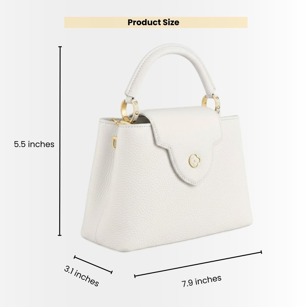 Louis Vuitton Capucines Mini White 20Cm - Image 3