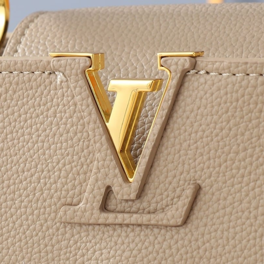 Louis Vuitton Capucines BB Galet Grey 27Cm M94634 - Image 11