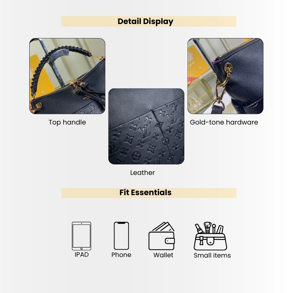 Louis Vuitton Maida Hobo Black 32Cm M45522 - Image 4