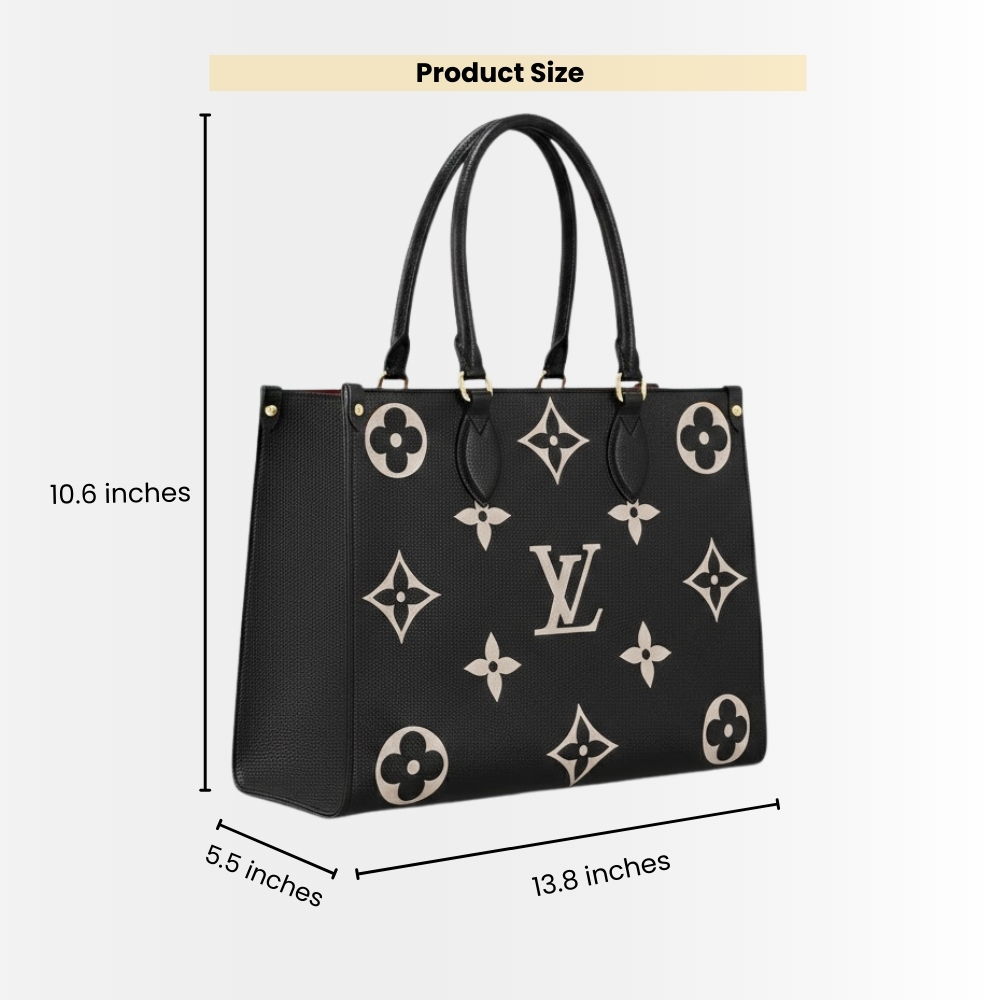 Louis Vuitton Onthego MM Black 35Cm M45495 - Image 3