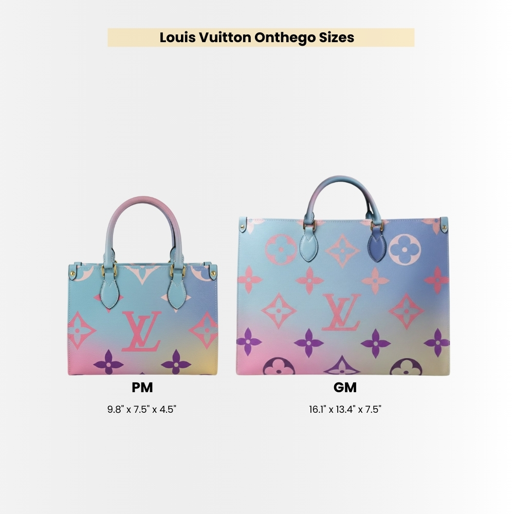 Louis Vuitton Onthego GM Sunrise Pastel 41Cm M46076 - Image 9
