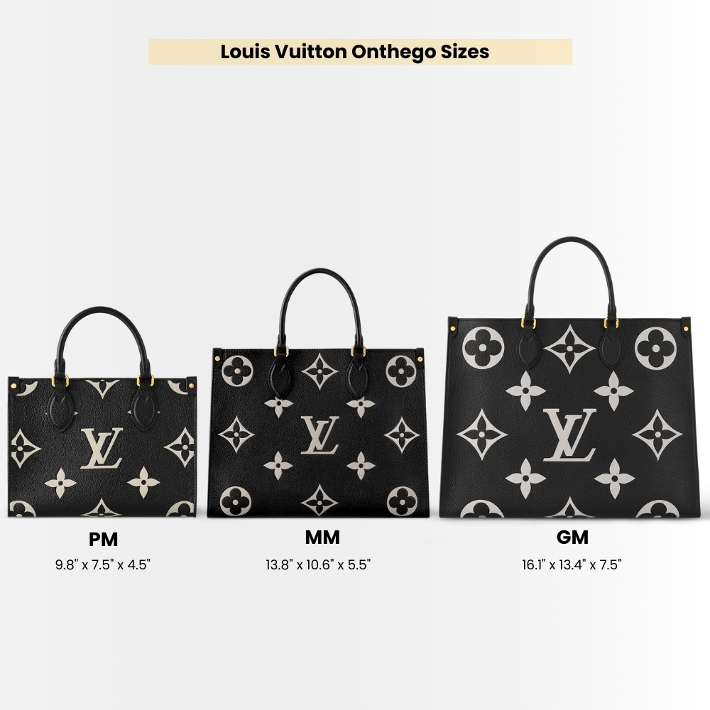 Louis Vuitton Onthego MM Black 35Cm M45495 - Image 11