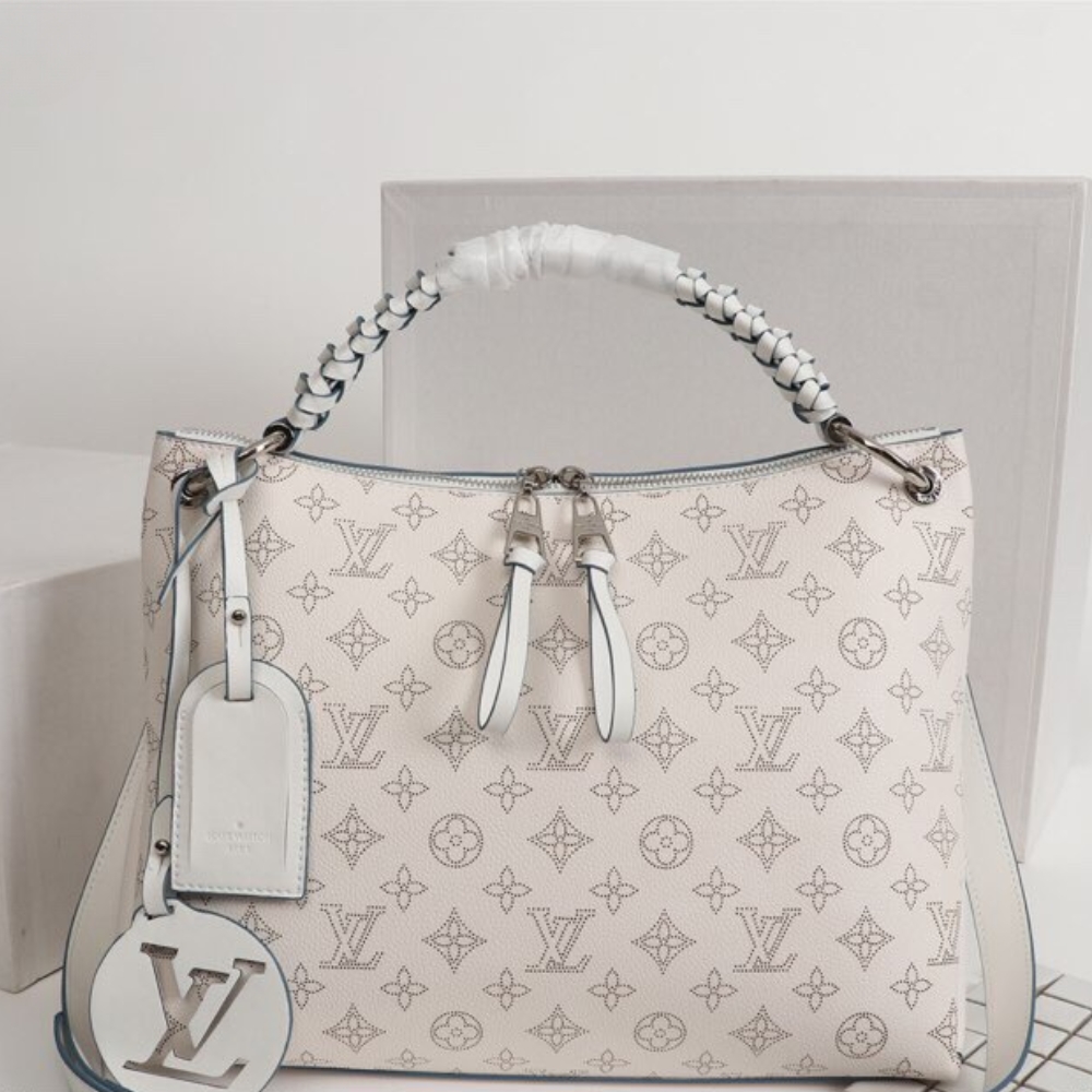 Louis Vuitton Beaubourg Hobo MM White 32Cm M56201 - Image 5