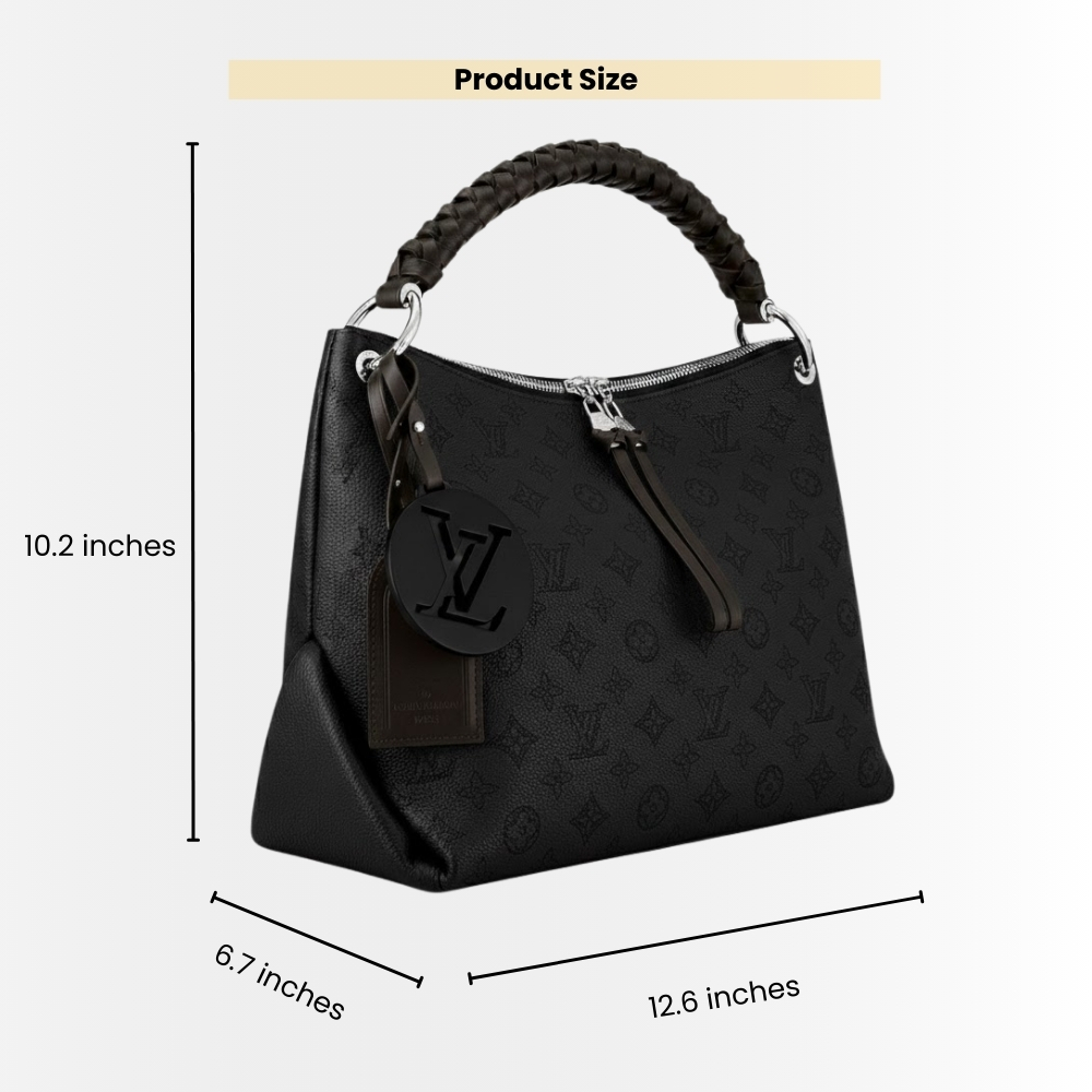 Louis Vuitton Beaubourg Hobo MM Black 32Cm M56073 - Image 3