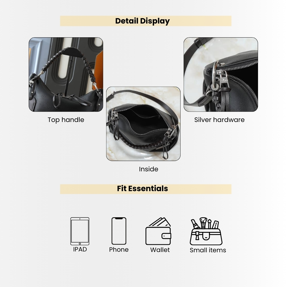 Louis Vuitton Beaubourg Hobo MM Black 32Cm M56073 - Image 4