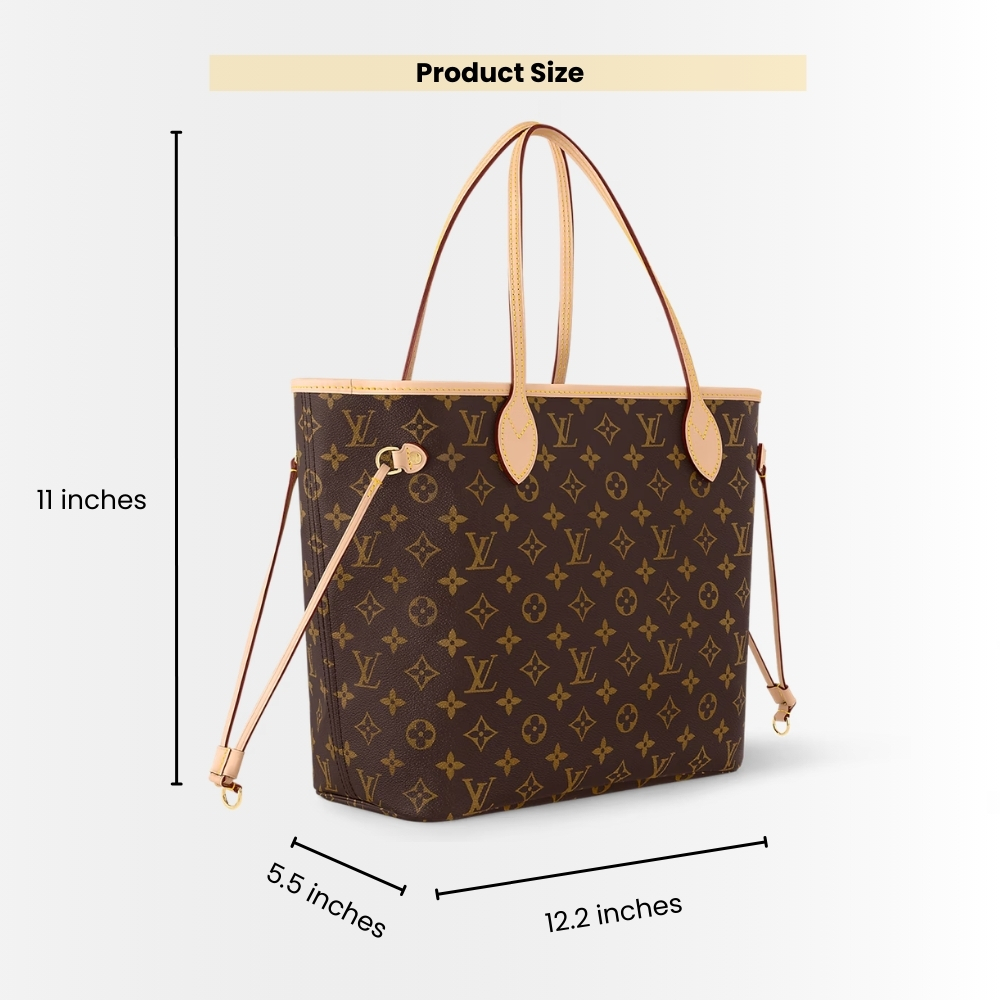 Louis Vuitton Neverfull MM Monogram Cerise Red 31Cm M46987 - Image 3