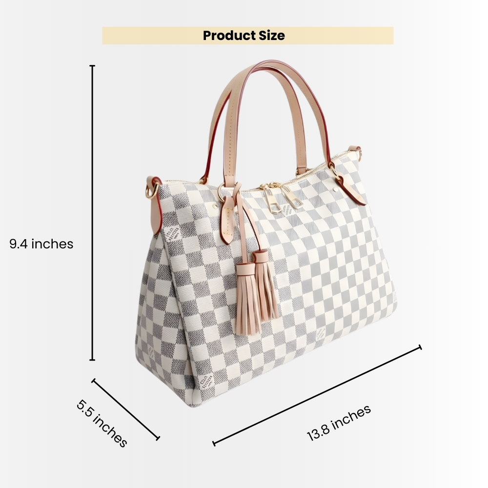Louis Vuitton Lymington Damier Azur Beige 35Cm N40022 - Image 3