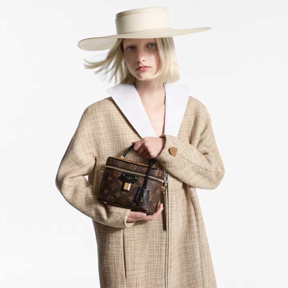 Louis Vuitton Vanity PM Monogram Brown 19Cm M47128 - Image 2