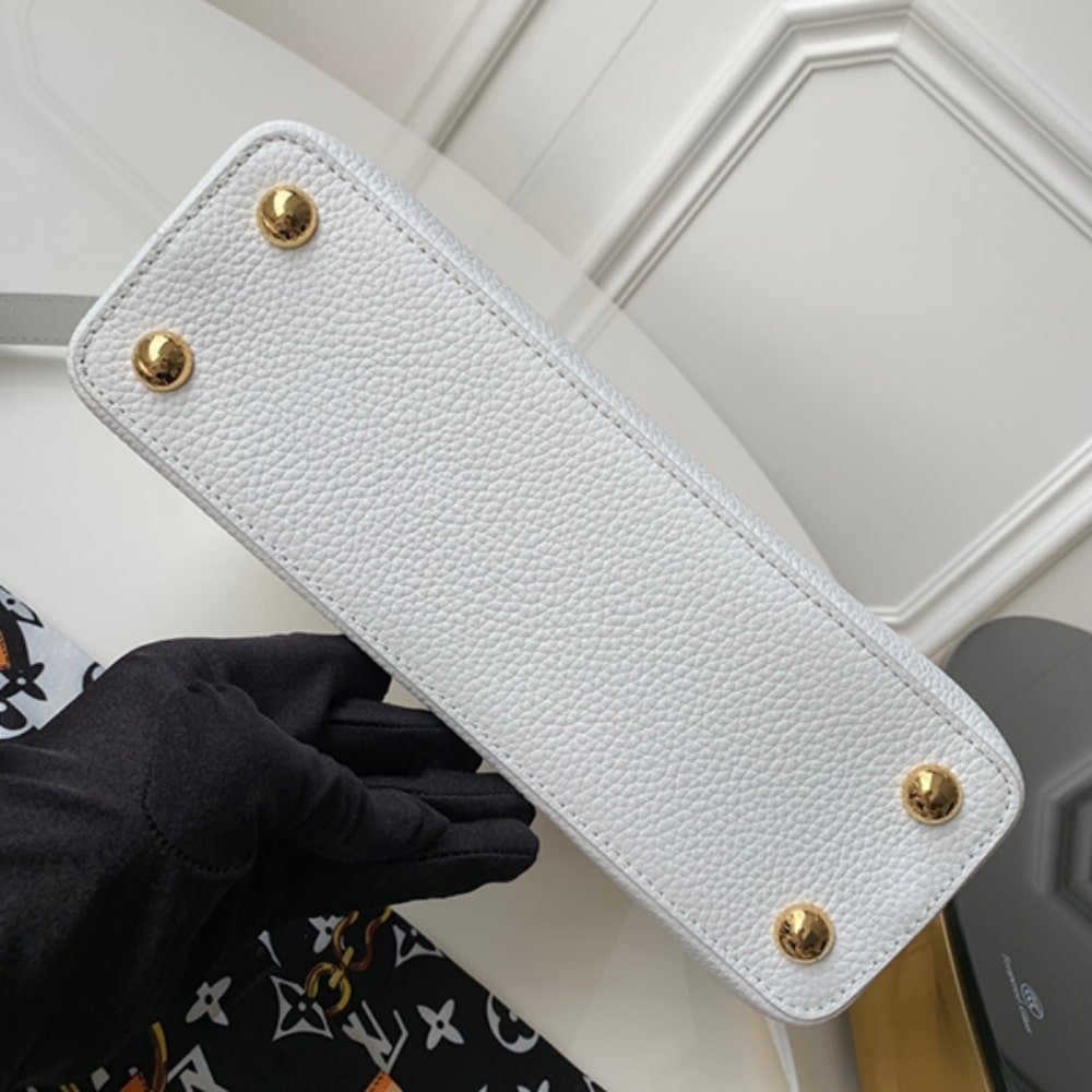 Louis Vuitton Capucines Mini White 20Cm - Image 7