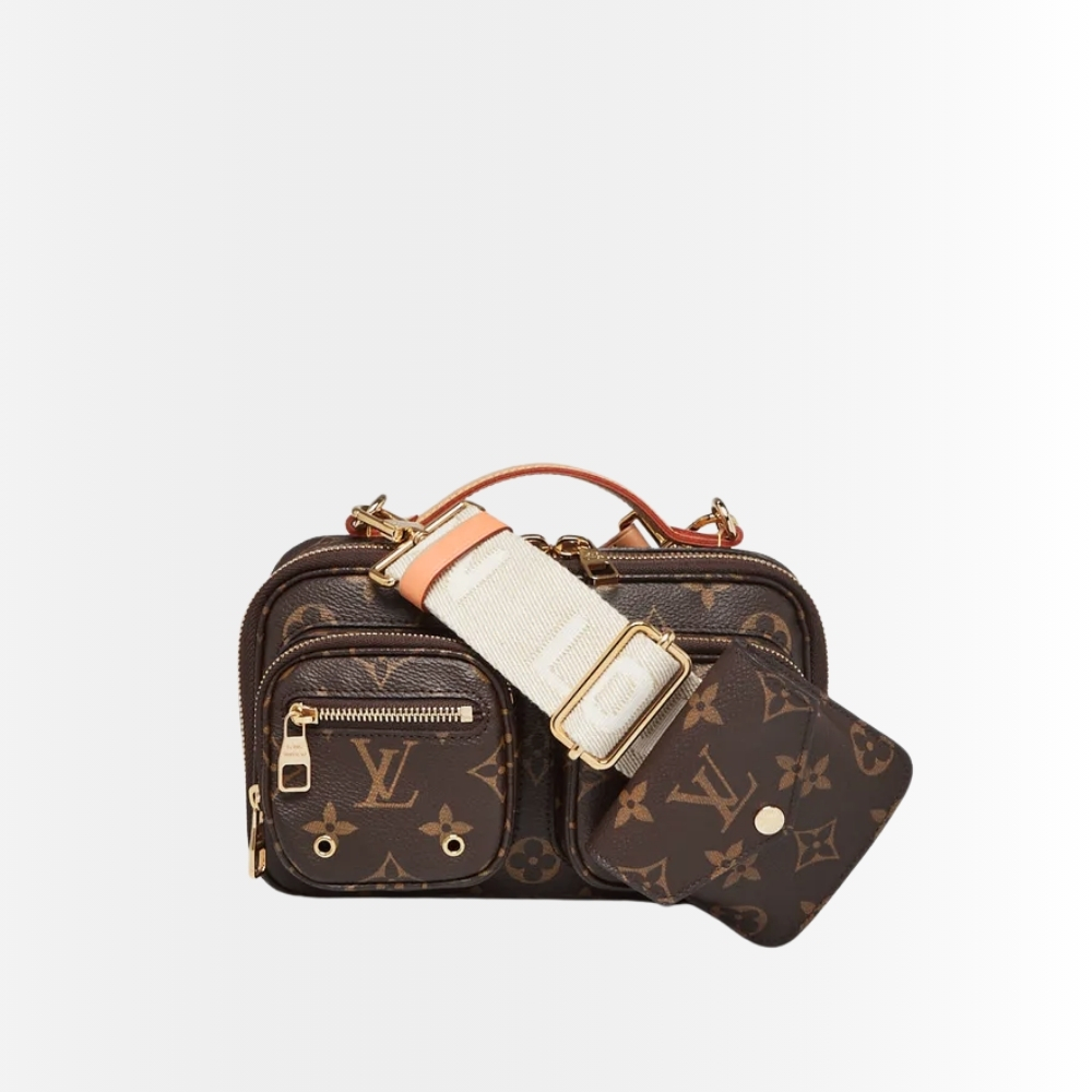 Louis Vuitton Utility Crossbody Monogram Brown 18Cm M80446